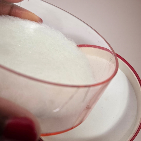 Lady Stetson Vintage Body Dusting Powder Coty Talc Sealed Puff Vanity Collector - Picture 6 of 10